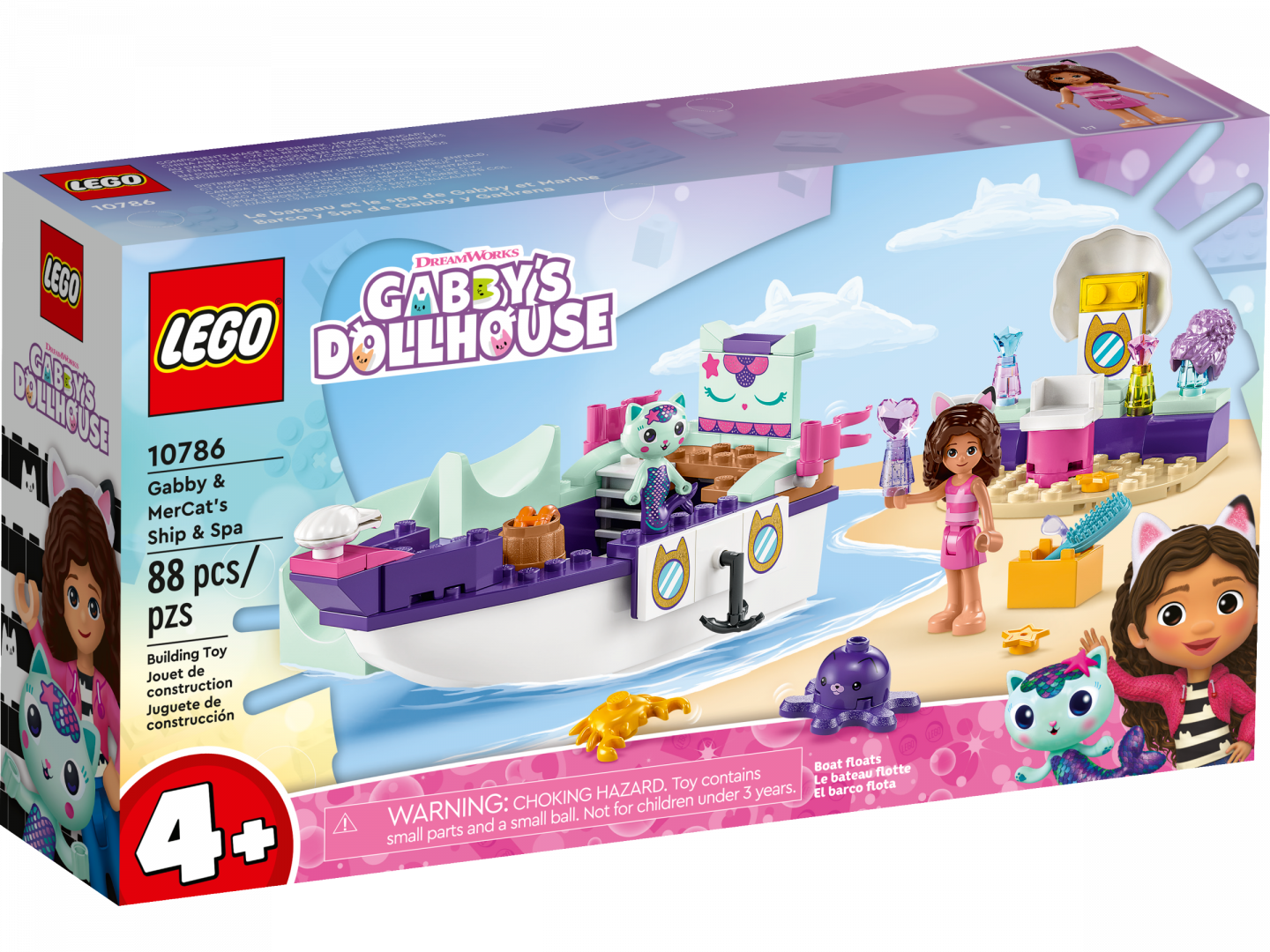 Vertroetelschip van Gabby en Meerminkat — Afbeelding 2