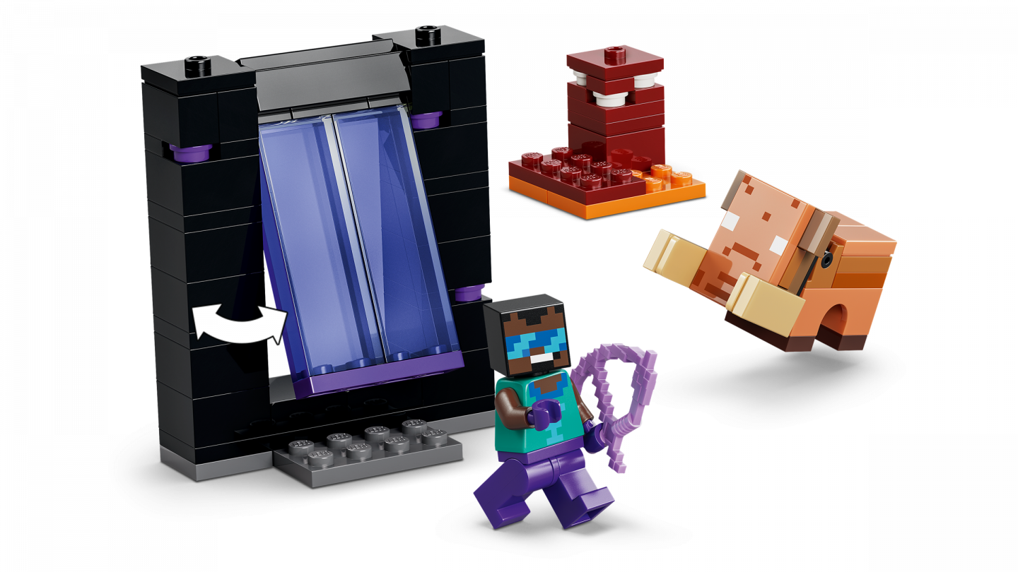 Reis naar de Nether en het End-portaal — Afbeelding 4