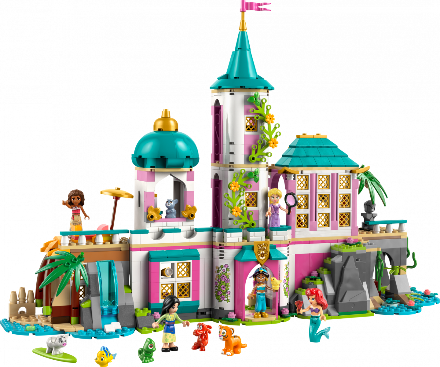Prinsessenkasteel en koninklijke huisdieren