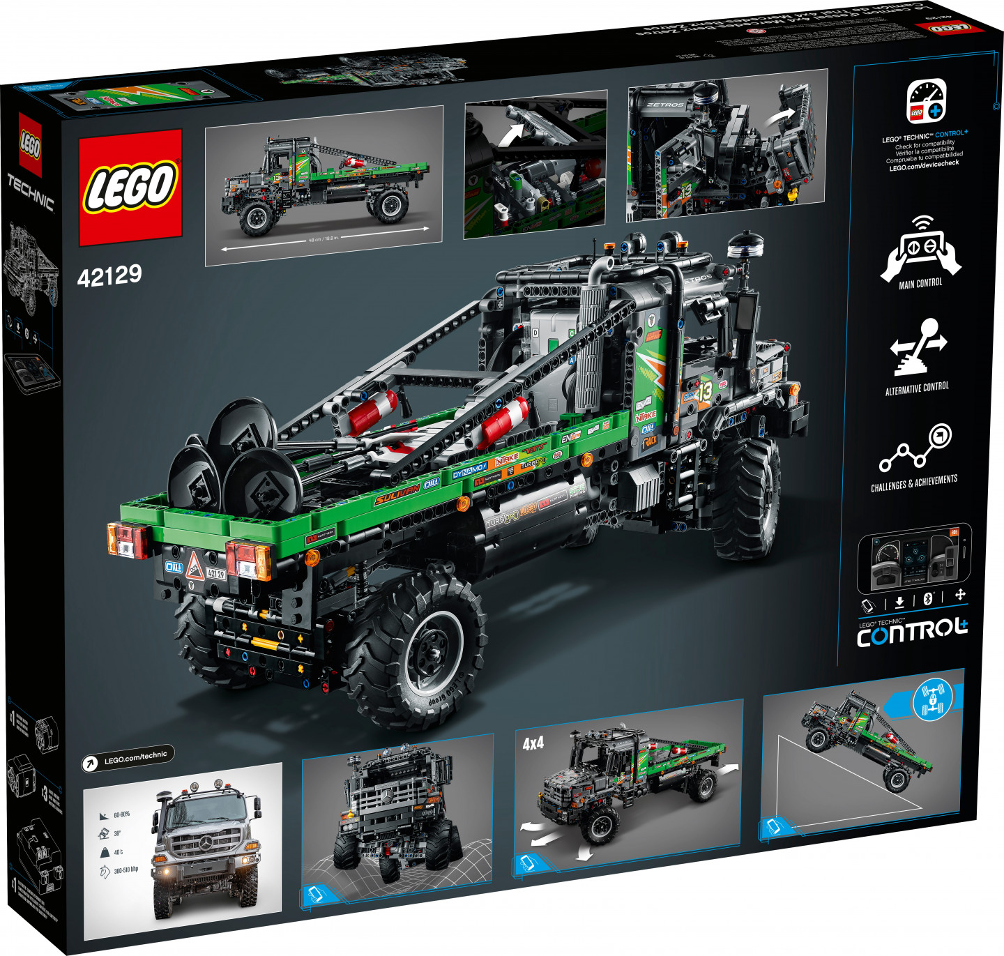 Technic 4x4 Mercedes-Benz Zetros Trial Truck — Afbeelding 12