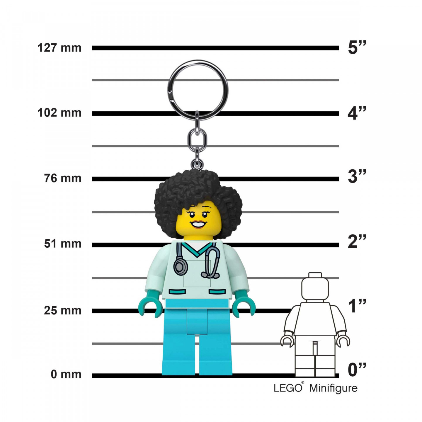 Dokter Flieber sleutelhanger — Afbeelding 5