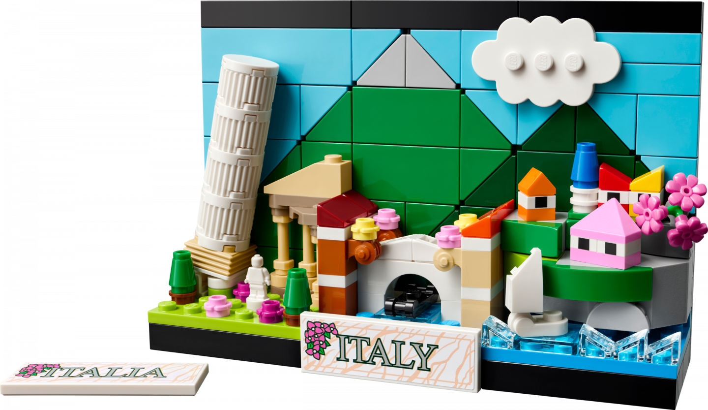 Ansichtkaart van Italië