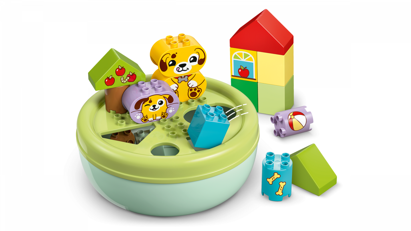 Vormenstoof: puppyhuis — Afbeelding 3