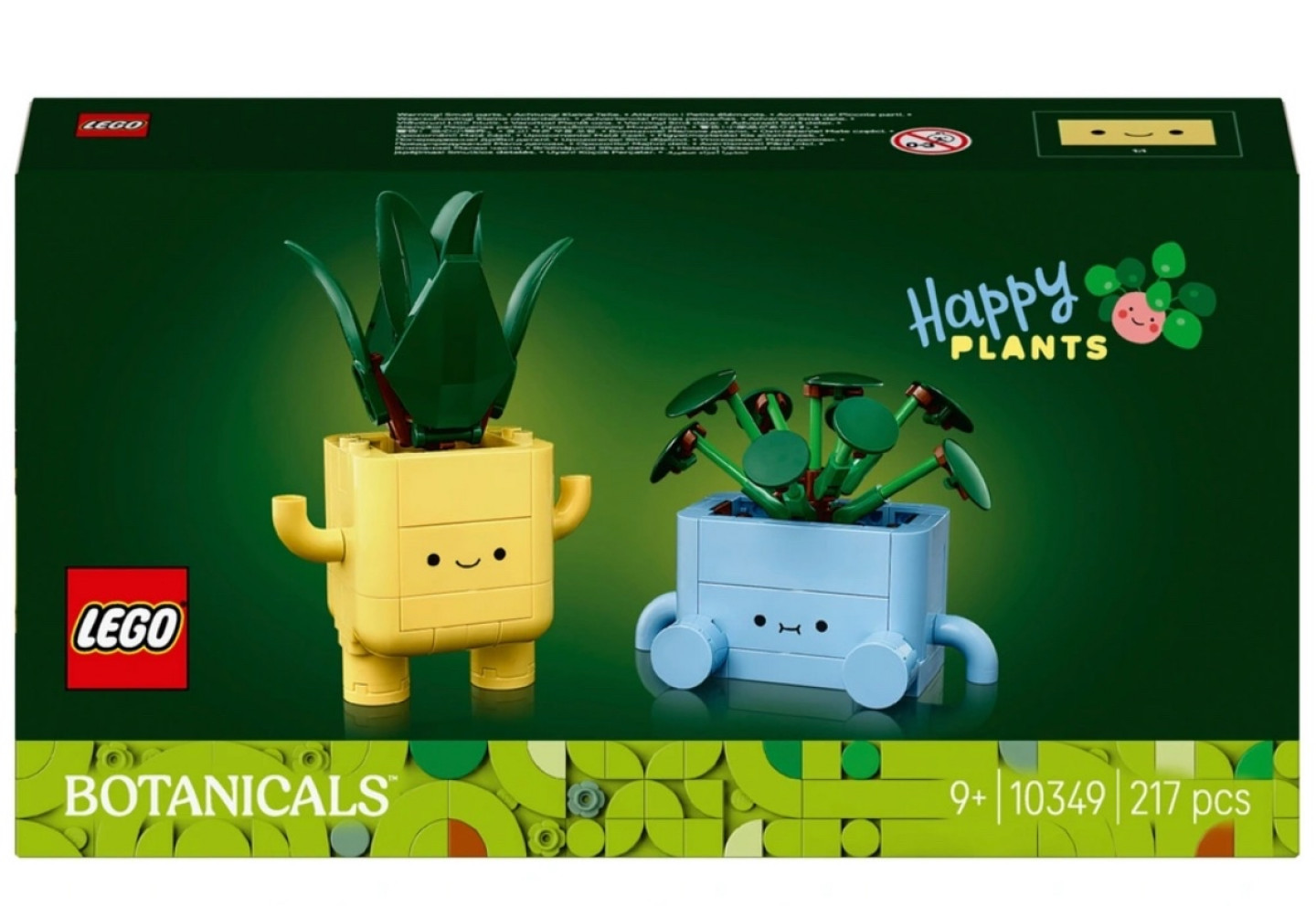 Eerste foto's onthuld van LEGO Icons 10349 Happy Plants – vrolijke miniplantjes vanaf juni 2025