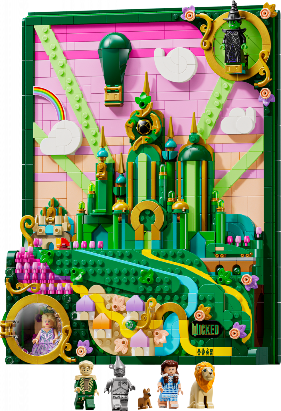 Emerald City muurkunst