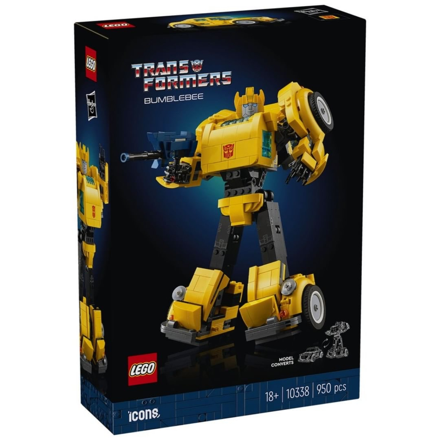 LEGO Icons 10338 Transformers Bumblebee officiële reveal