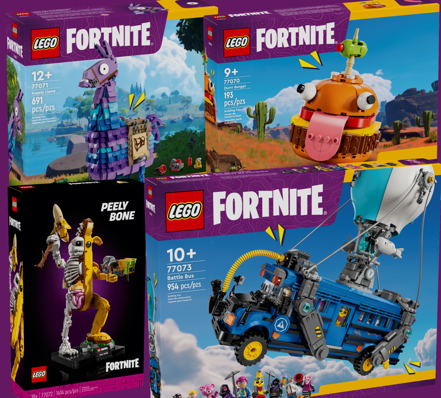 Officiële onthulling van LEGO 77071 Fortnite Supply Llama