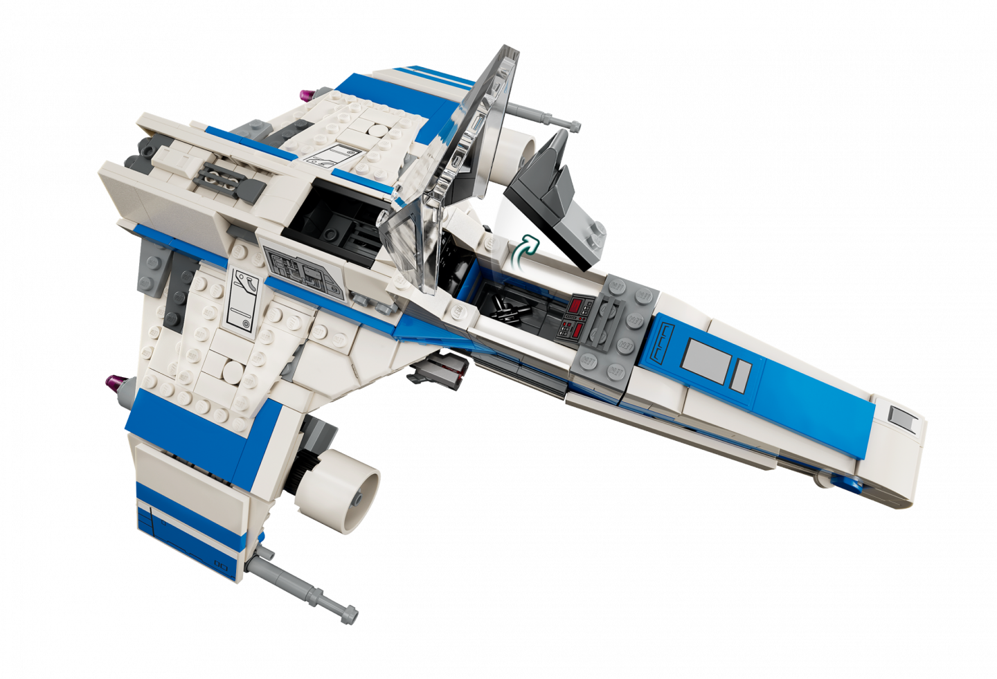 New Republic E-wing™ vs. Shin Hati's Starfighter™ — Afbeelding 4