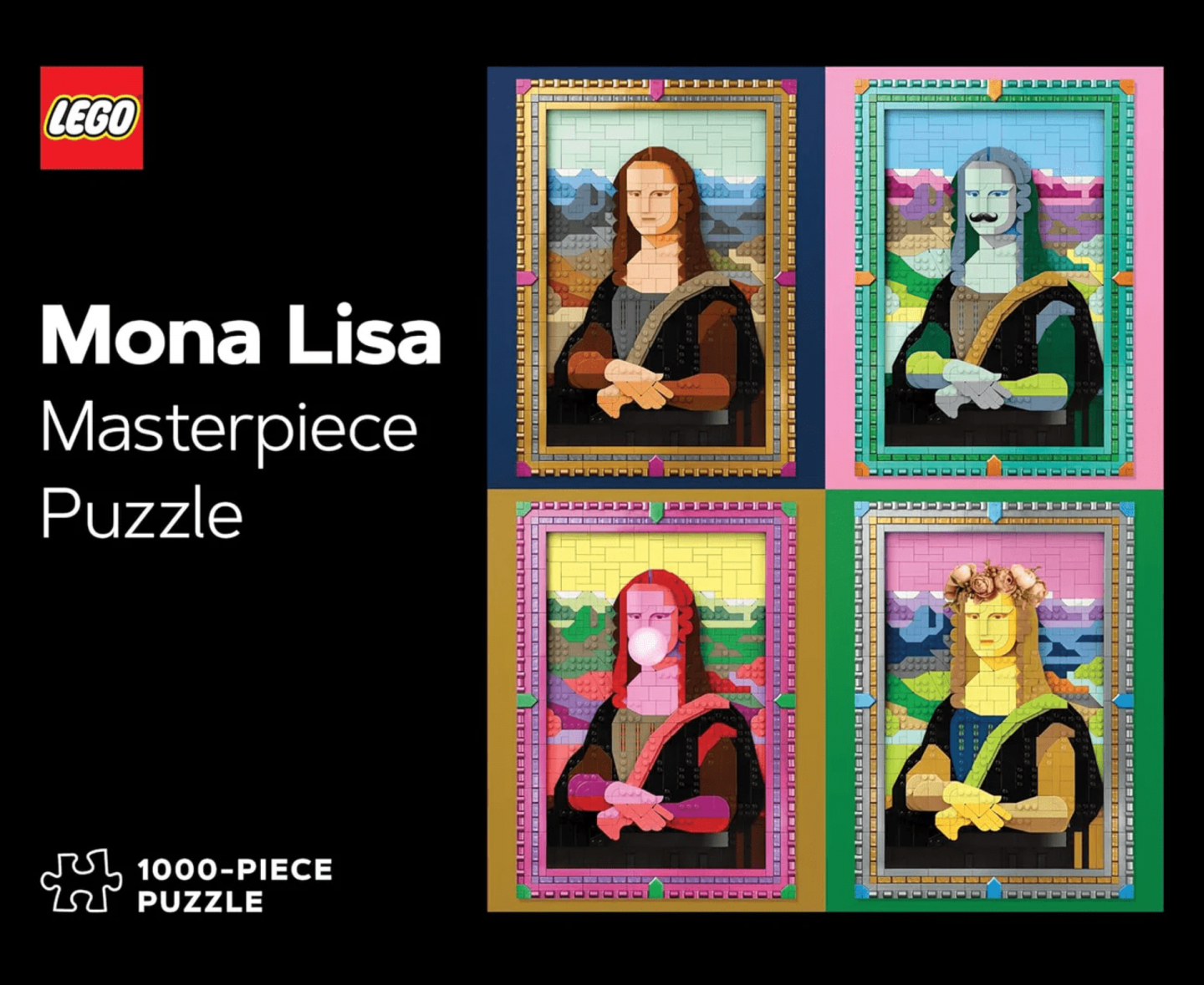 Masterpiece Puzzle: Mona Lisa puzzel van 1000 stukjes — Afbeelding 2