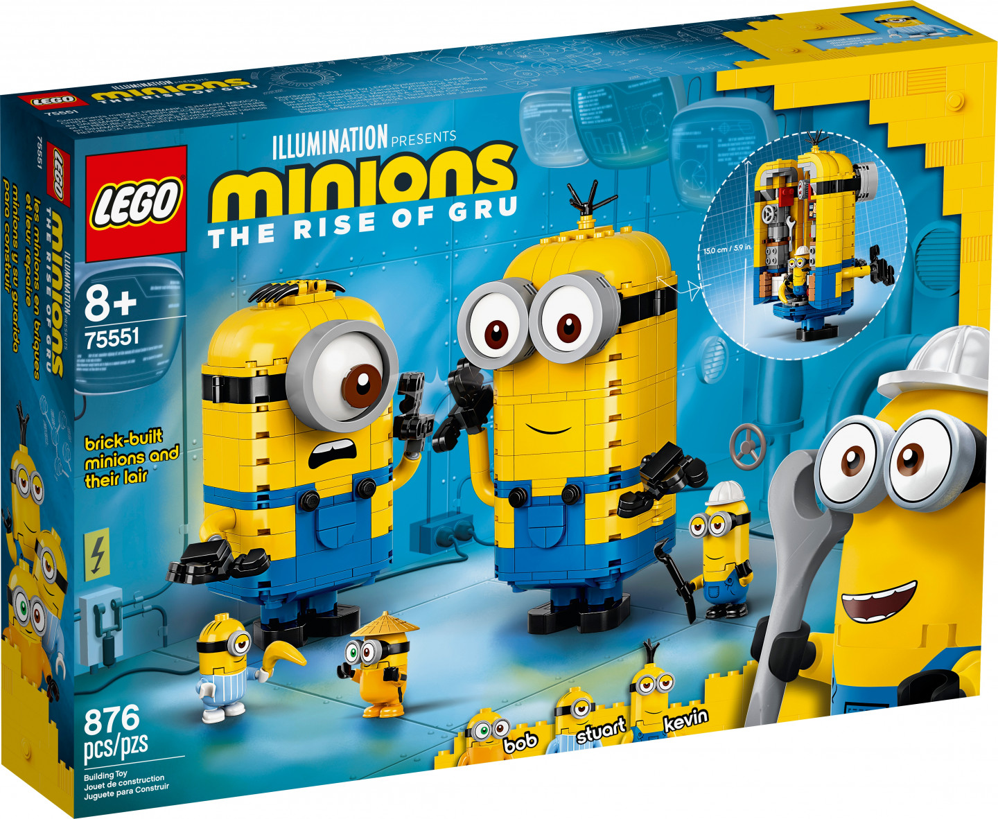 Minions-figuren van stenen en hun schuilplaats — Afbeelding 2