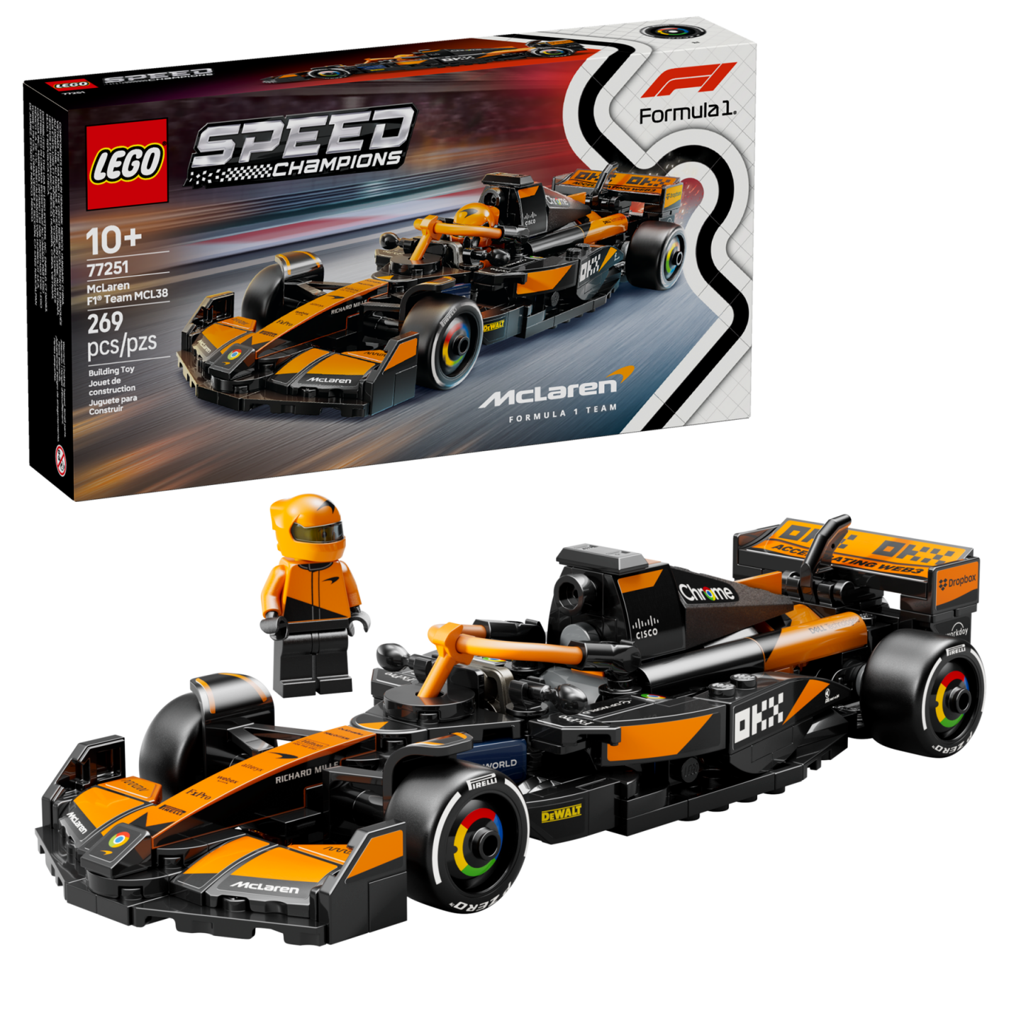McLaren F1® Team MCL38 racewagen — Afbeelding 2