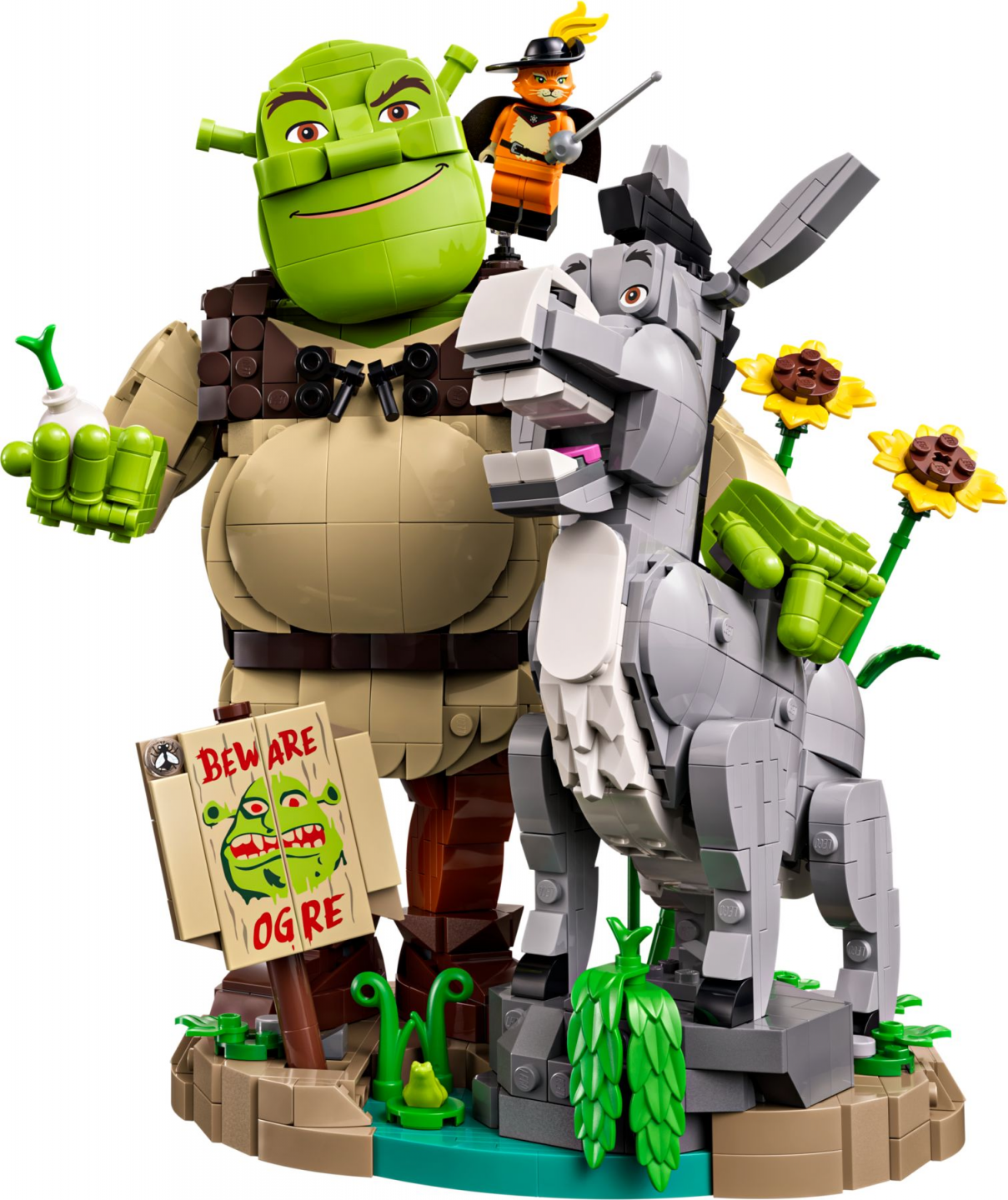 Shrek, Ezel en de Gelaarsde Kat