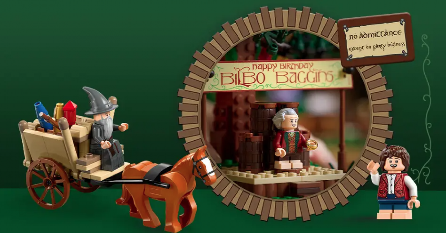 LEGO The Lord of the Rings viert Bilbo Baggins’ 111e verjaardag