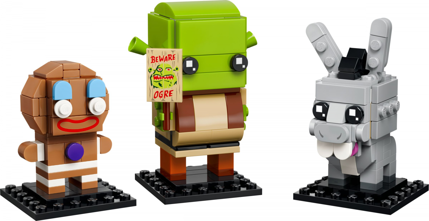 Shrek, Ezel en Peper figuren