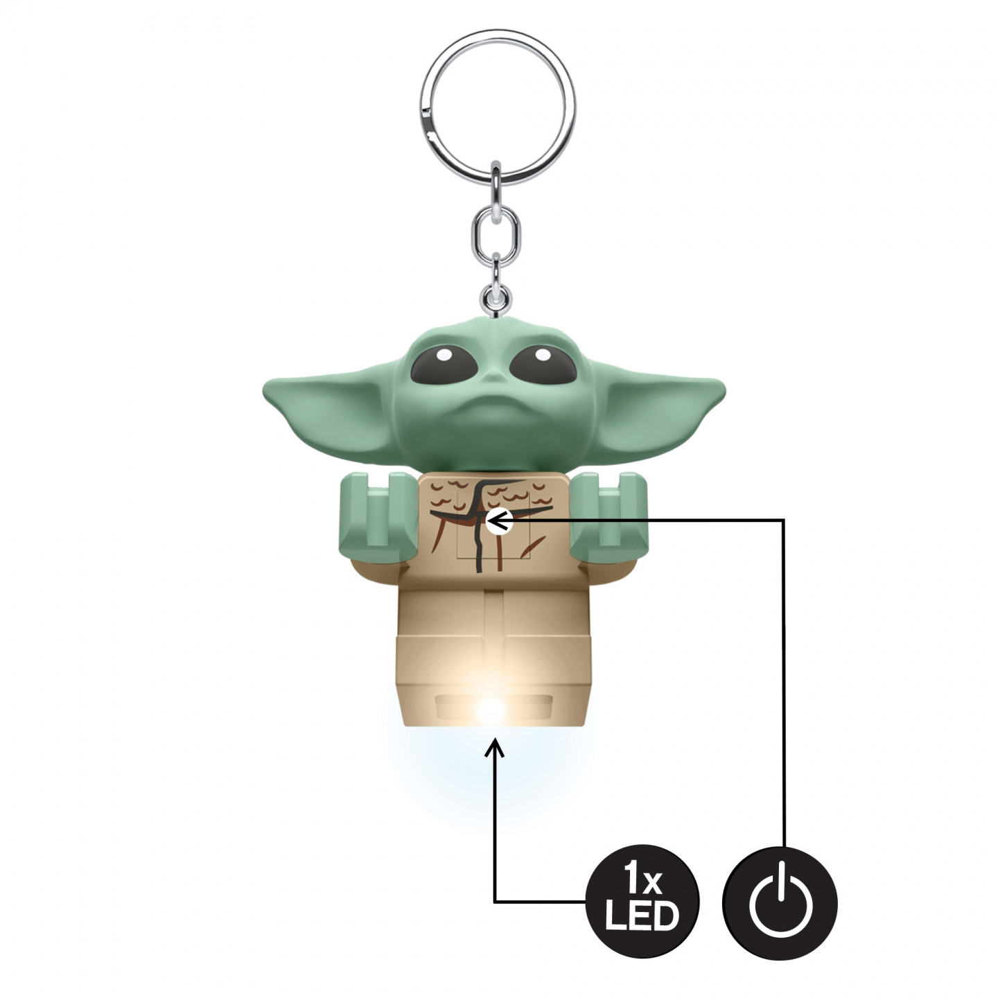 Grogu™ sleutellampje — Afbeelding 3