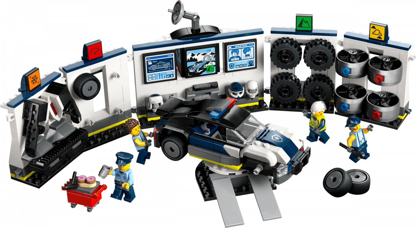 Garage voor politieauto's