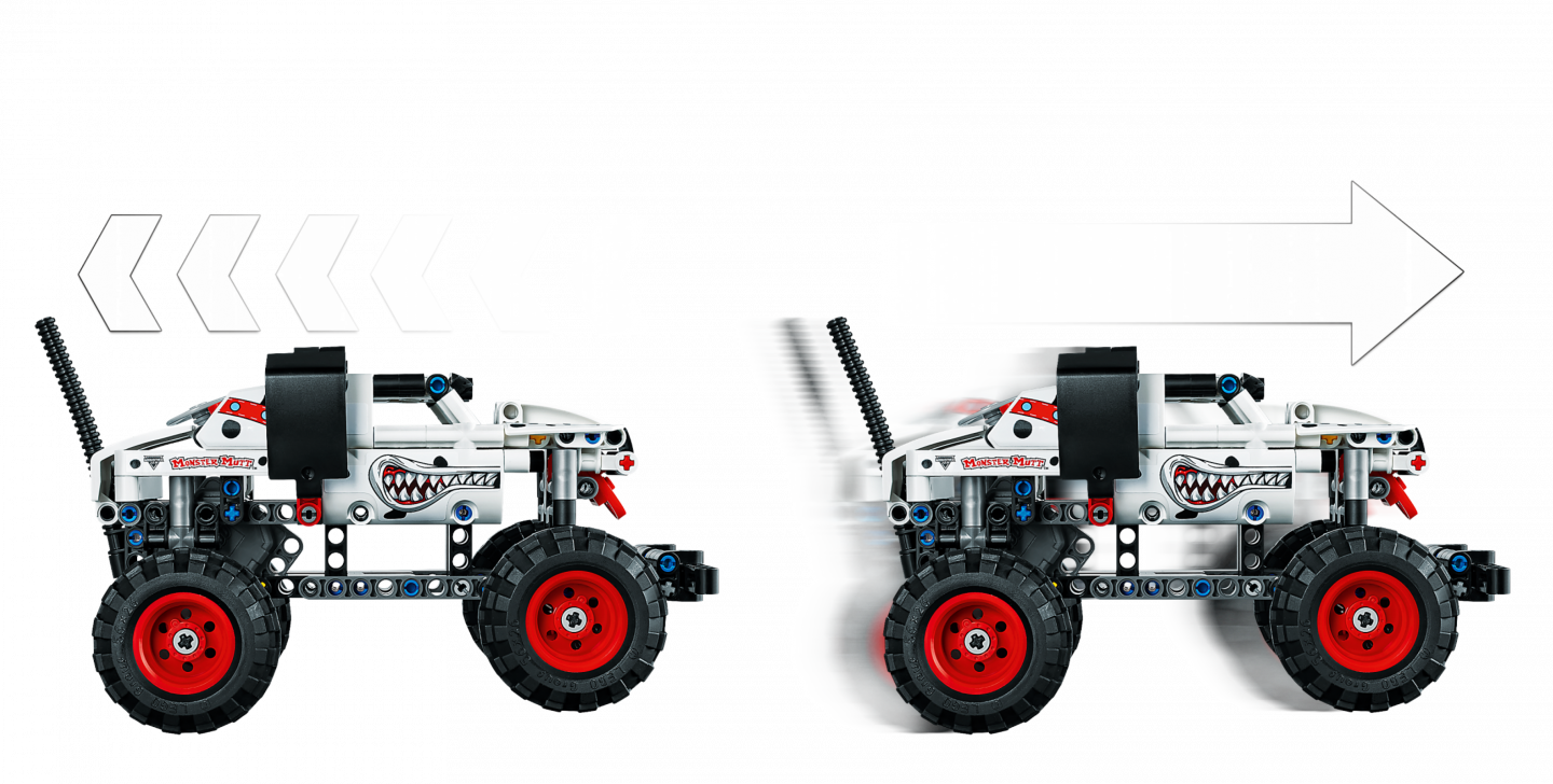 Monster Jam™ Monster Mutt™ Dalmatian — Afbeelding 4