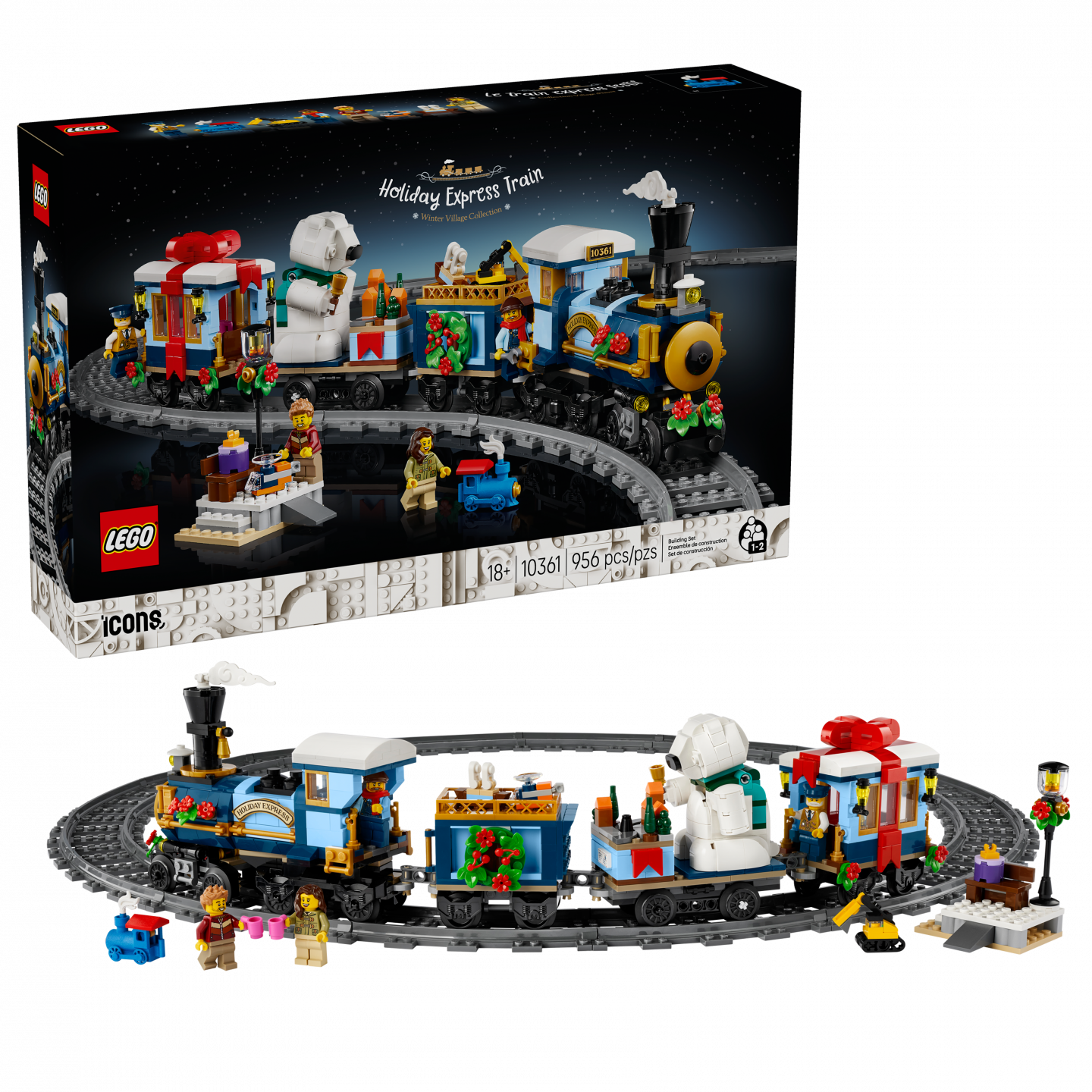Feestelijke kersttrein — Afbeelding 2