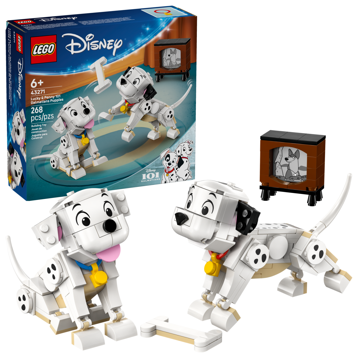Lucky en Penny uit 101 Dalmatiërs — Afbeelding 2
