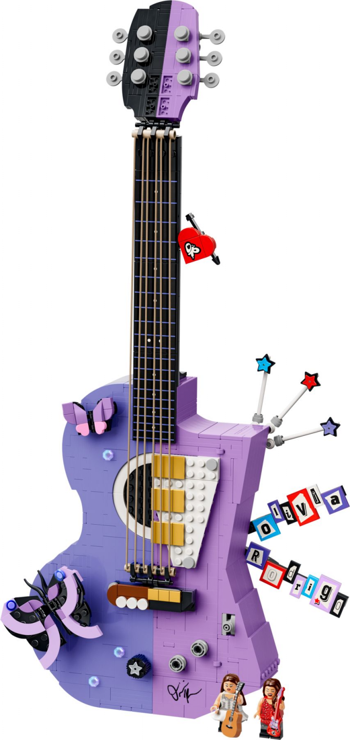 Olivia Rodrigo's dubbele gitaar