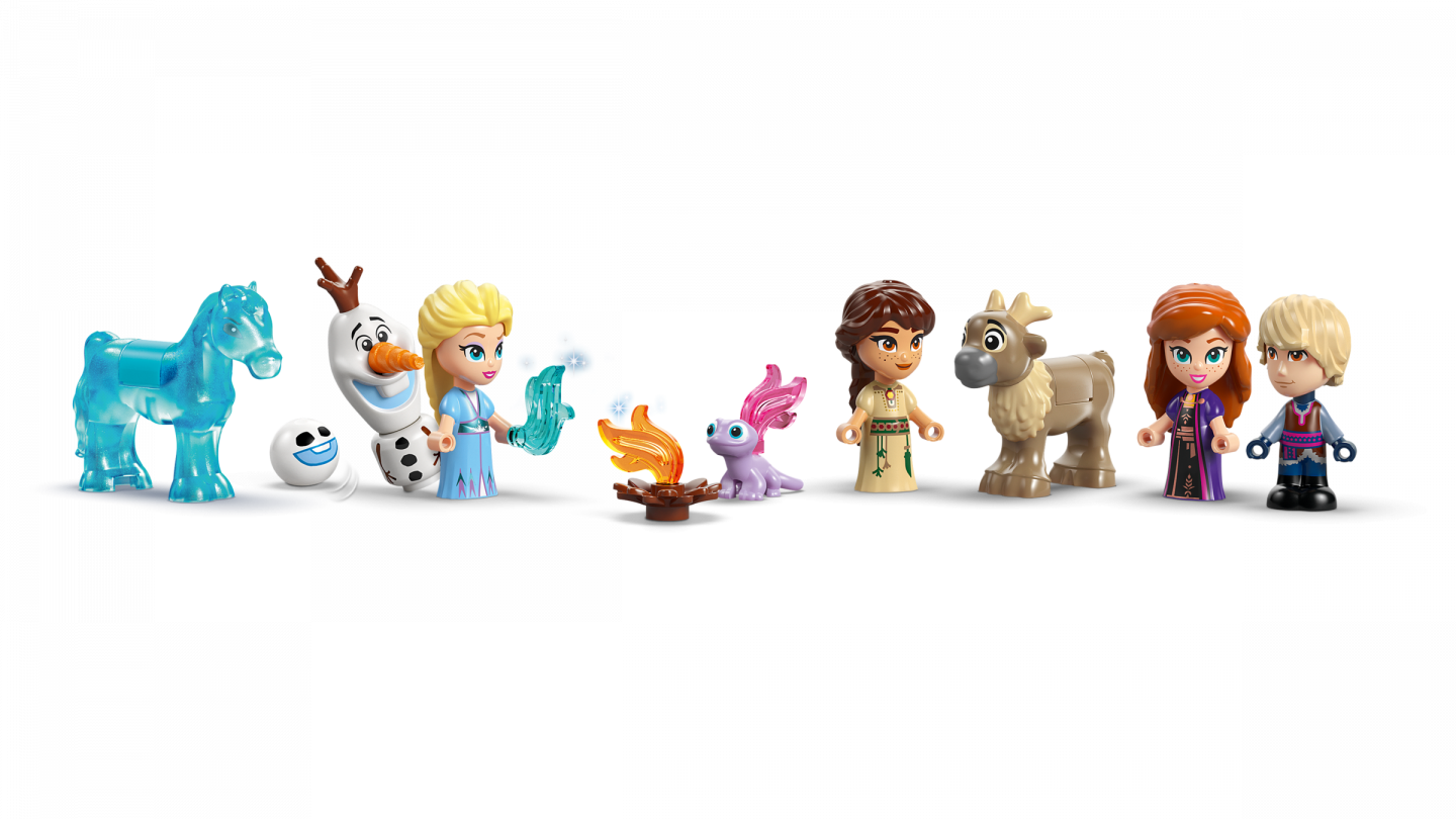Mini kasteel van Arendelle en Elsa's ijspaleis — Afbeelding 4