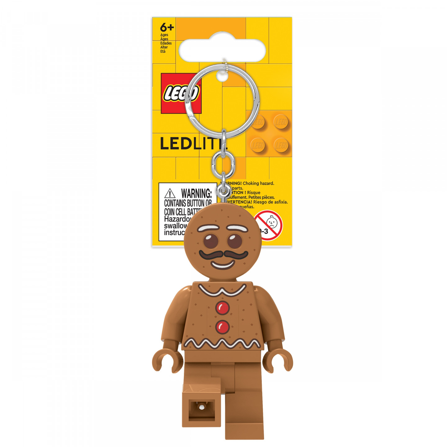 Peperkoekmannetje sleutellampje — Afbeelding 2