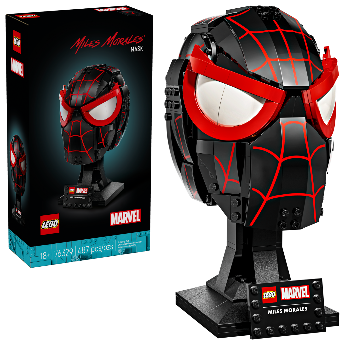 Miles Morales masker — Afbeelding 2