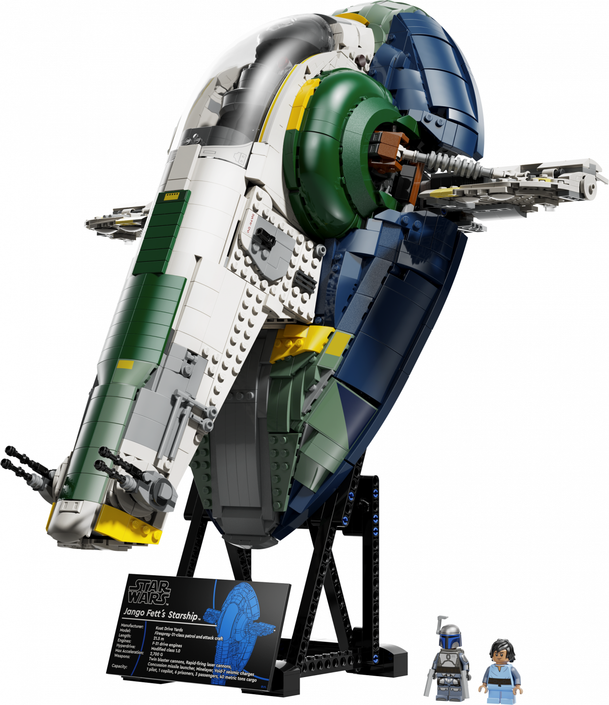 Jango Fetts Firespray-class ruimteschip