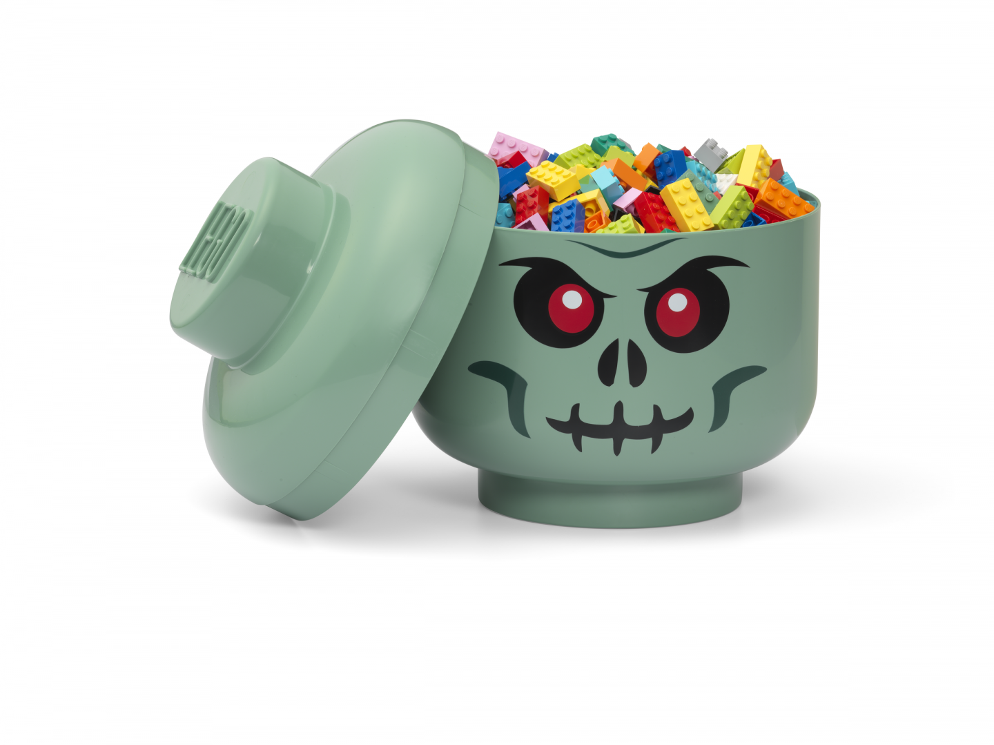 Groot skeletopberghoofd – groen — Afbeelding 3