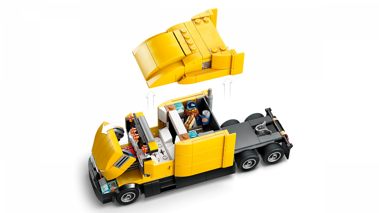 Gele vrachtwagen — Afbeelding 5