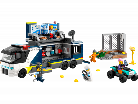 Politielaboratorium in truck