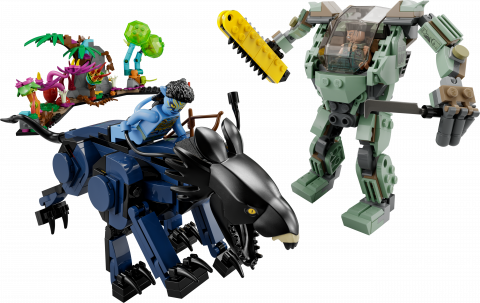 Neytiri & Thanator vs. AMP Suit Quaritch