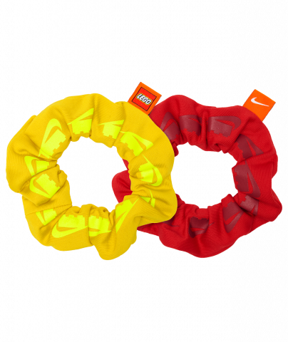 Nike x LEGO® collectie haarelastieken met stof (2 stuks)