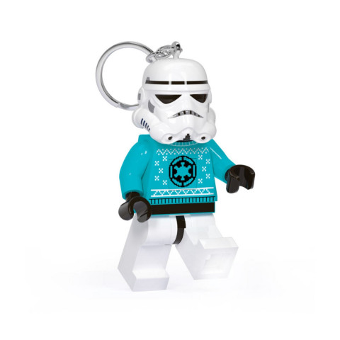 Stormtrooper in kersttrui sleutellampje