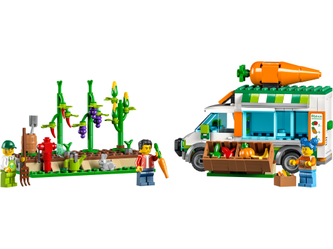 Boerenmarkt wagen