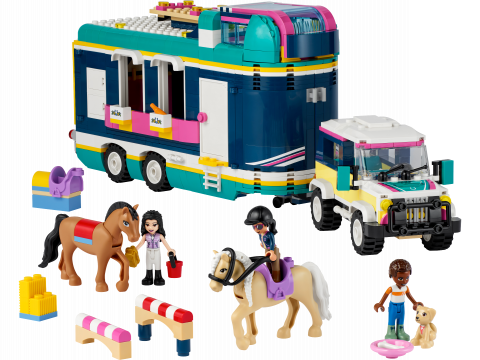 Paardenshow aanhangwagen