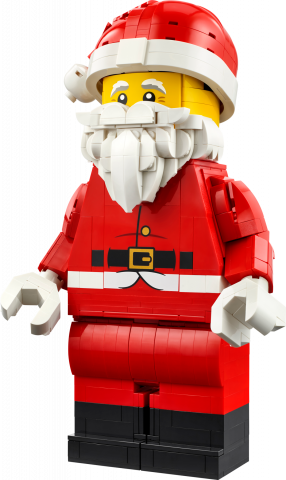 Grote minifiguur van de Kerstman