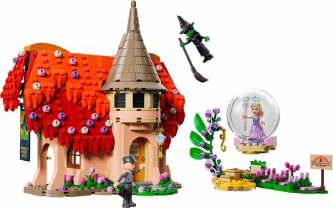 Glinda en Elphaba bezoeken Munchkinland