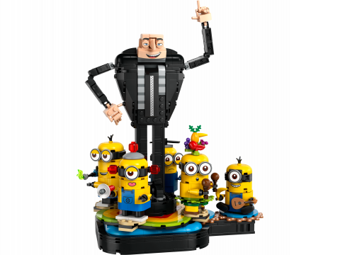 Bouwbare Gru en Minions