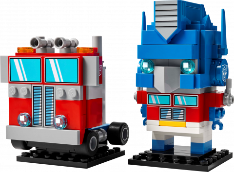 Optimus Prime robot en voertuig