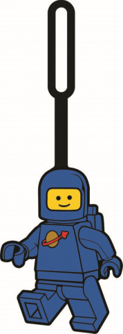 Bagagelabel astronaut - blauw