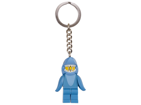 LEGO® man in haaienpak-sleutelhanger