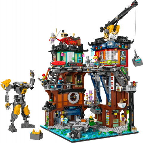NINJAGO® City werkplaatsen