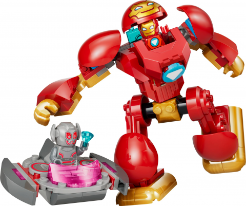 Ultron tegen Iron Man