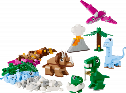 Creatieve dinosaurussen