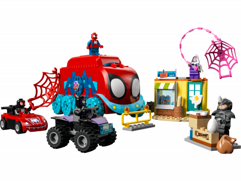 Het mobiele hoofdkwartier van Team Spidey