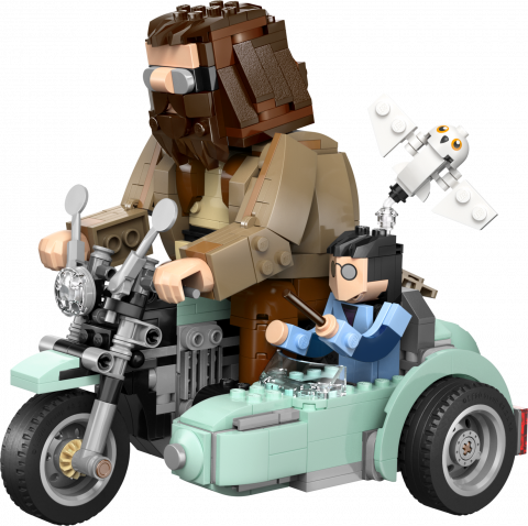 Hagrid™ en Harry's rit op de motor