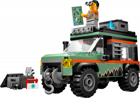 4x4 terreinwagen voor in de bergen