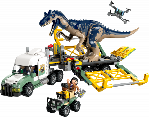 Dinosaurusmissies: Allosaurus transporttruck