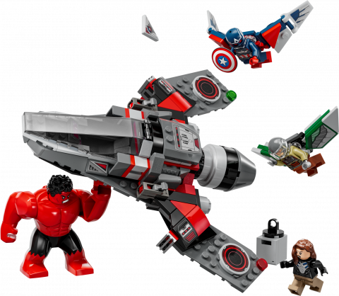 Captain America vs. Rode Hulk duel